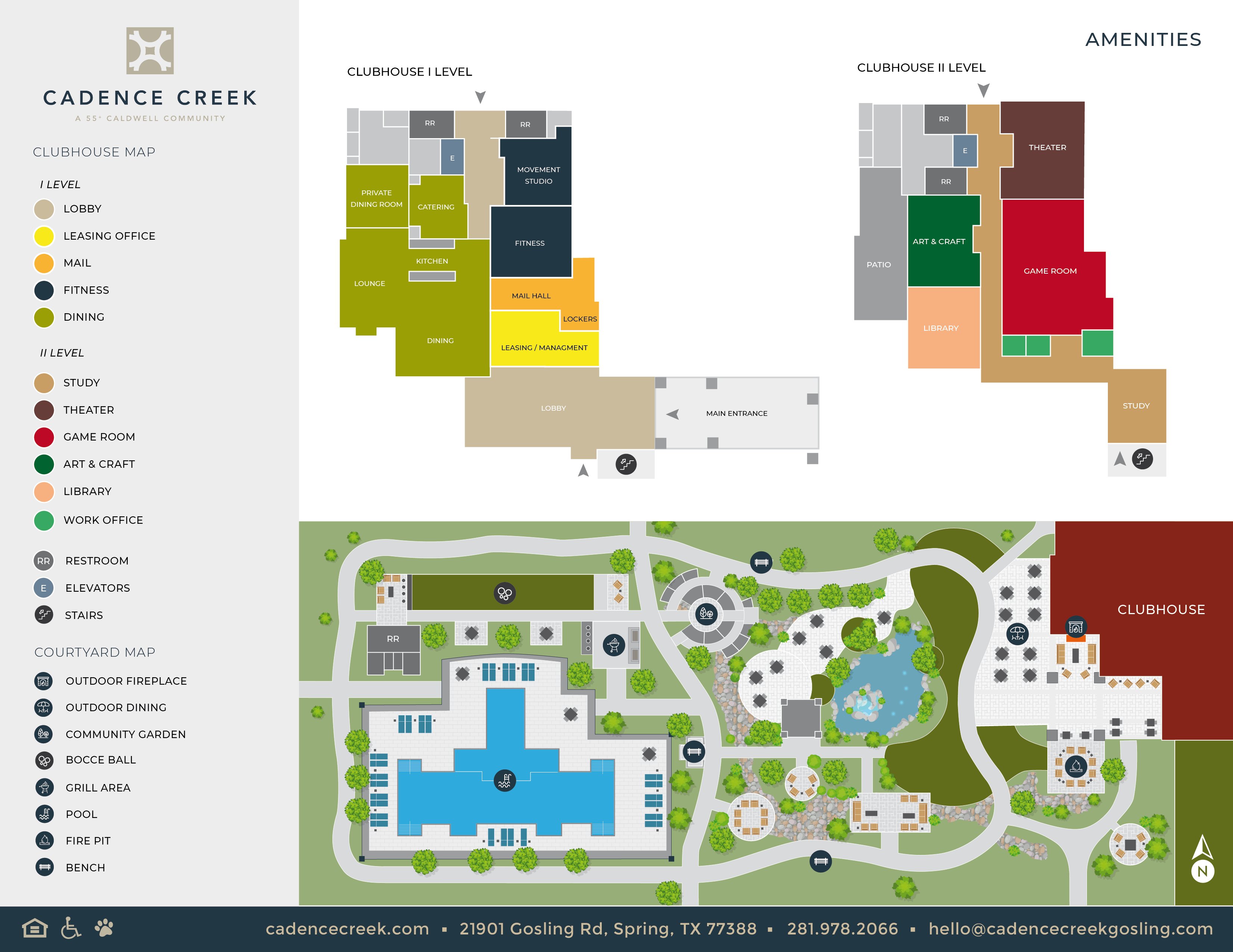 clubhouse sitemap