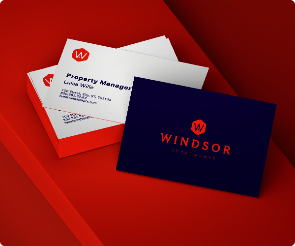 property manager business cards